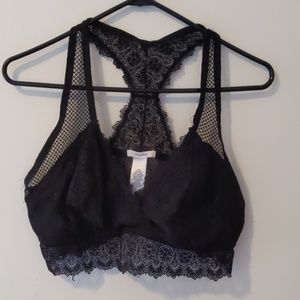 Bra no wires, or padding.